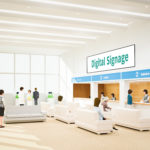 病院のデジタルサイネージ