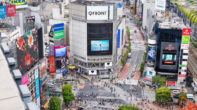 リニューアルオープンしたSHIBUYA TSUTAYAの世界観を演出